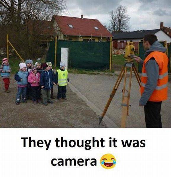 they thought it was a camera - They thought it was camera