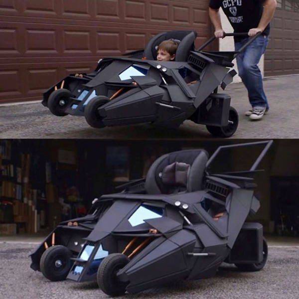 custom made batmobile