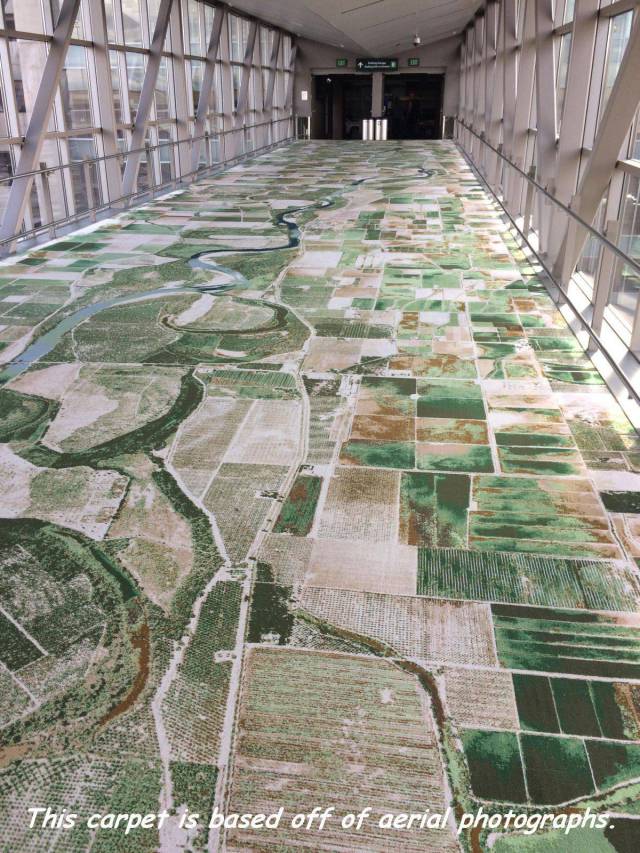 cool pic flagstone - This carpet is based off of aerial photographs.