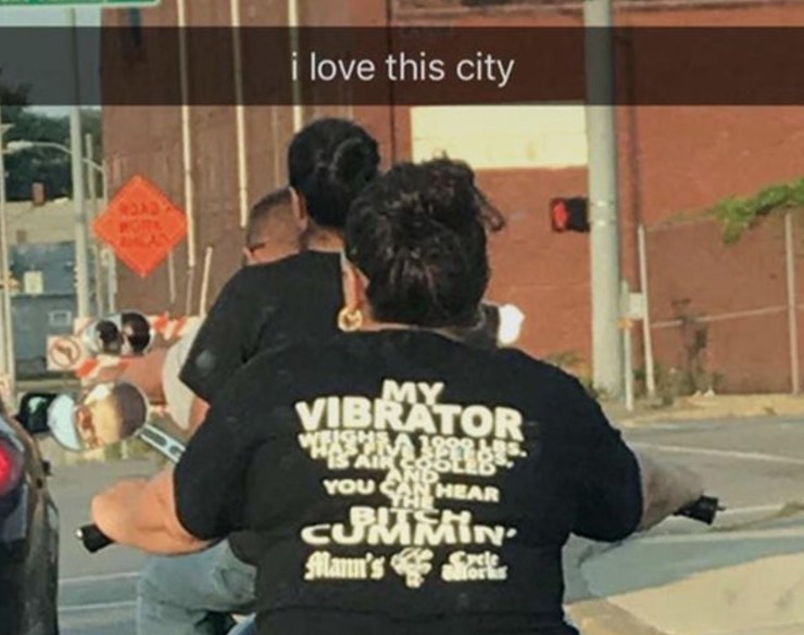 trashy funny - i love this city Vibrator You Near Cpmmin Mann's first