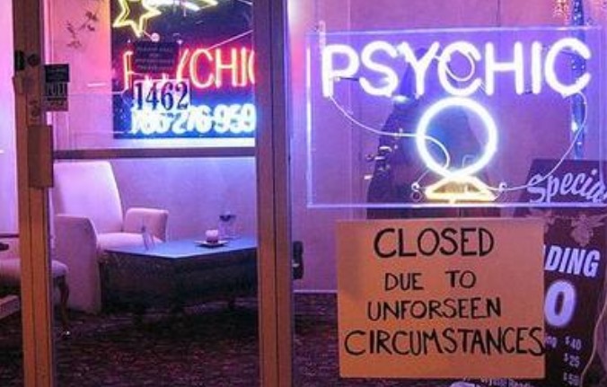 psychic office - Achi Psychic P1462 140216969 can species Closed Due To Unforseen Circumstances Ding