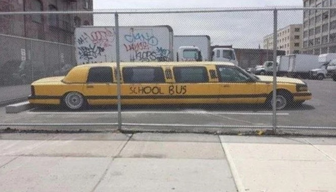 limousine - School Bus