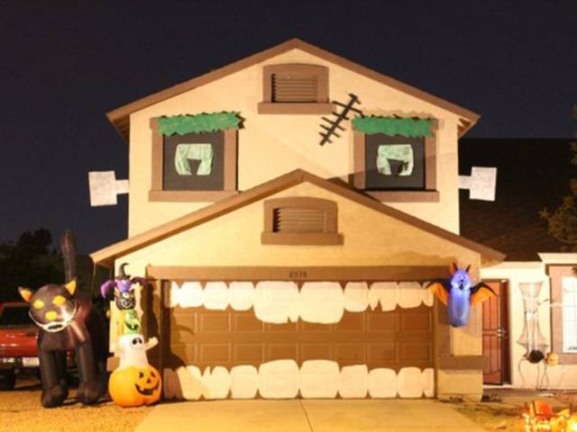 turn house into monster house