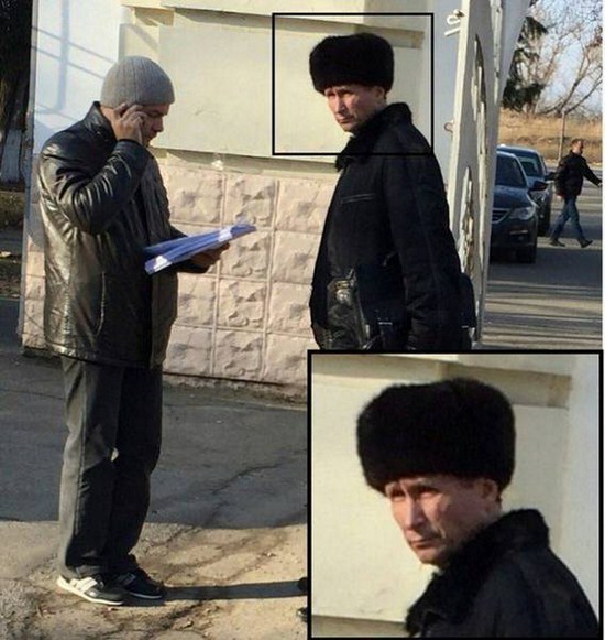 Man who looks like Vladimir Putin's doppelganger