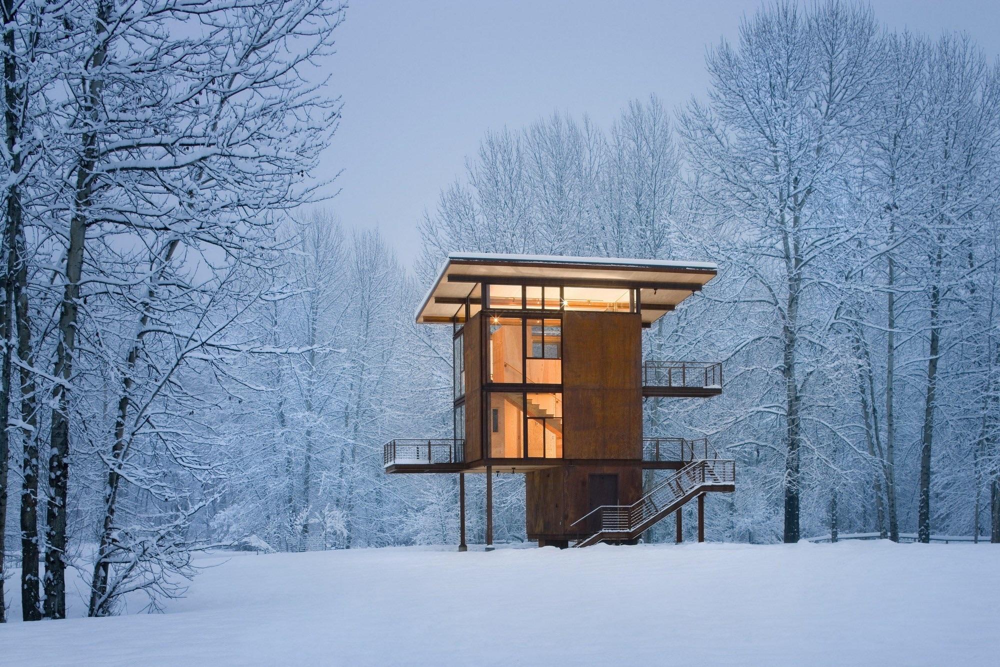 olson kundig delta shelter