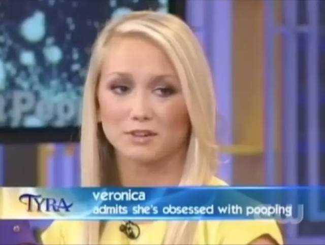 funny talk show - Tyra veronica admits she's obsessed with pooping