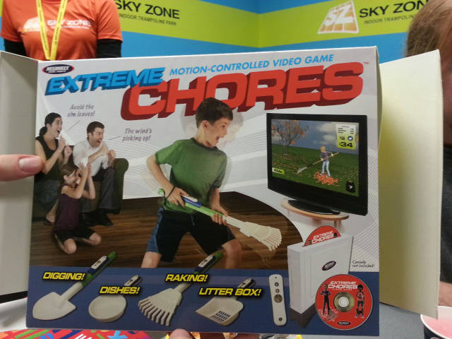 worst christmas gift meme - Sky Zone Sky Zon Rem M OtionControlled Video Game Feho The wind W Digging! Dishes! Raking! Litter Box!