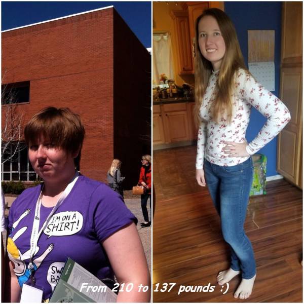 Weight loss - Im On A Shirt! From 210 to 137 pounds