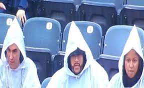 The Jets Game Looked A Lot Like A KKK Rally Because They Handed Out Pointy Hooded White Ponchos