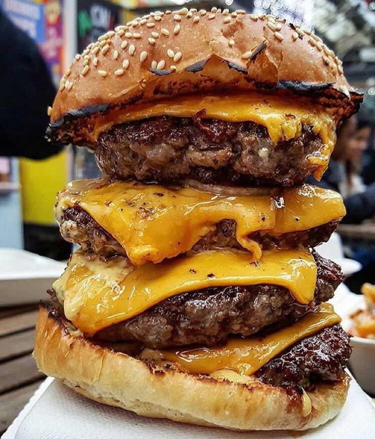 big burger with cheese