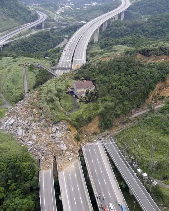 massive landslide
