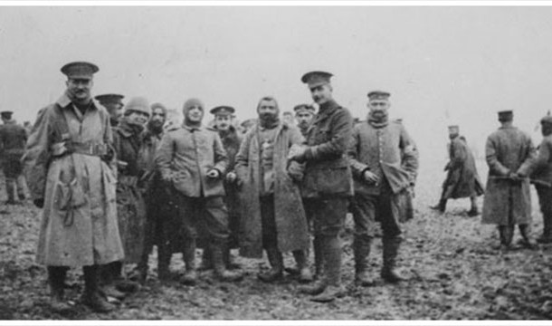 During the Christmas of 1914 (World War 1), a truce was held between Germany and the UK. They decorated their shelters, exchanged gifts across no man’s land and played a game of football between themselves.