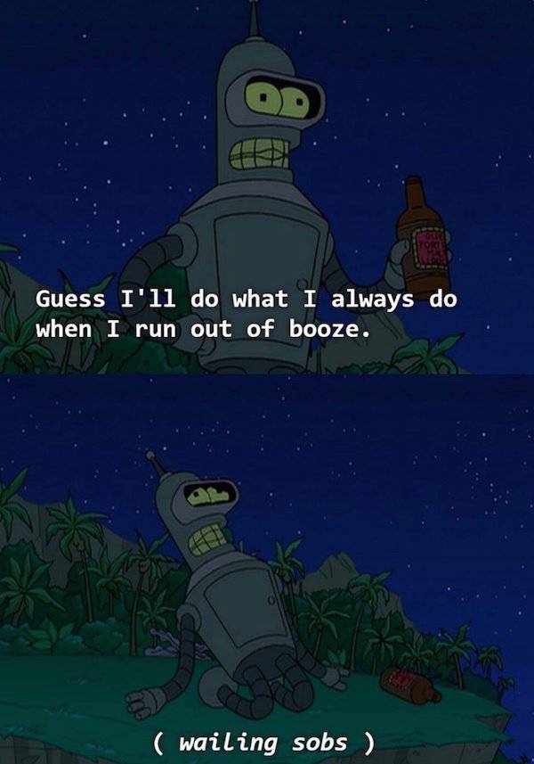 Bender Is So F**king Callously Funny