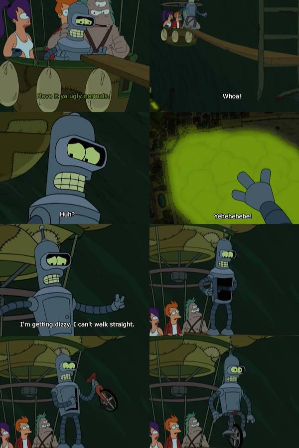 Bender Is So F**king Callously Funny