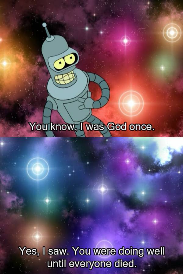 Bender Is So F**king Callously Funny