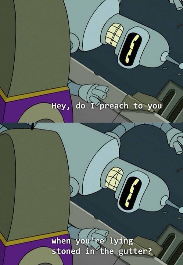 Bender Is So F**king Callously Funny