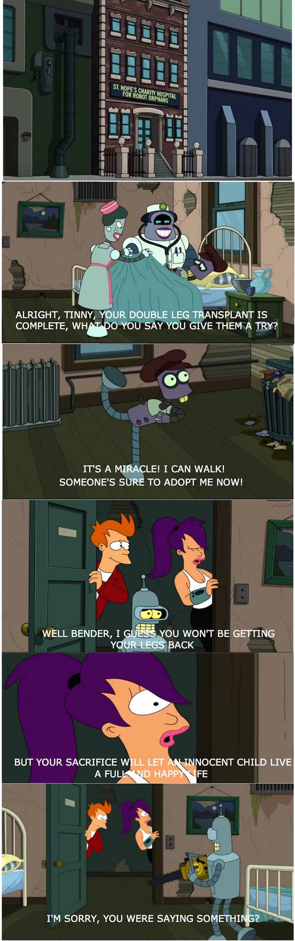 Bender Is So F**king Callously Funny