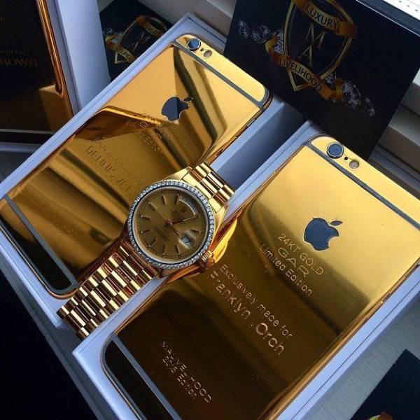 cool pic rich kids instagram - Luxury Elihood Denis Et 24KT Gold Gar Limited Edition enkyn . Oron Exclusively made for