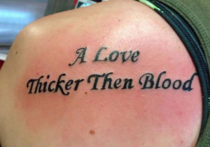 tattoo - A Love Thicker Then Blood