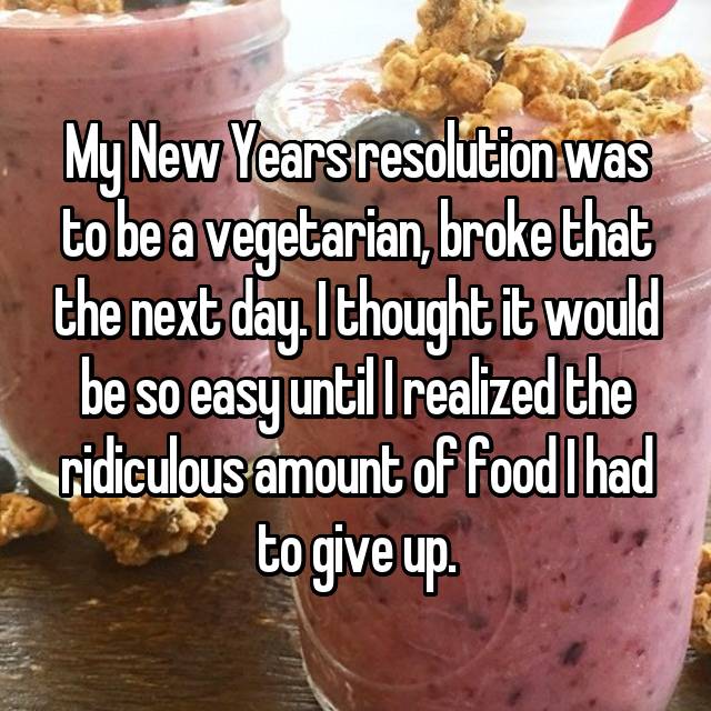 Here's How 15 People Broke Their New Years Resolution