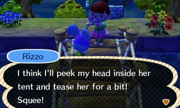 jokes to prove you have a dirty mind - Rizzo I think I'll peek my head inside her tent and tease her for a bit! Squee!