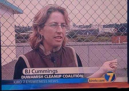 funny names on tv - Bj Cummings Duwamish Cleanup Coalition Kiro 7 Eyewitness News kiratv.com