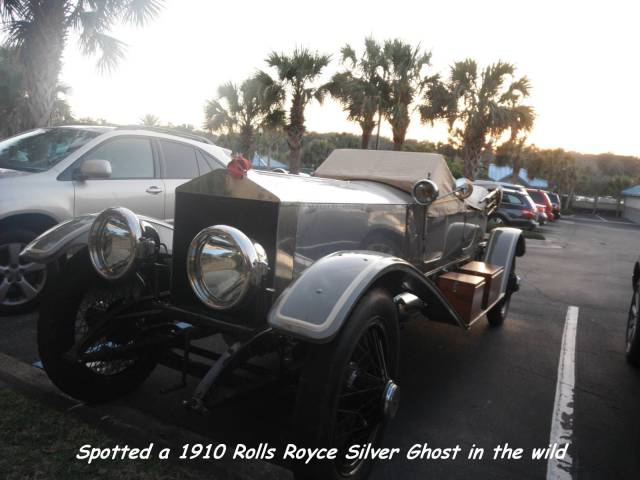 vintage car - Spotted a 1910 Rolls Royce Silver Ghost in the wild