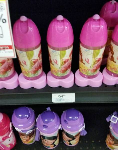 water bottle designed for young girls - li 154