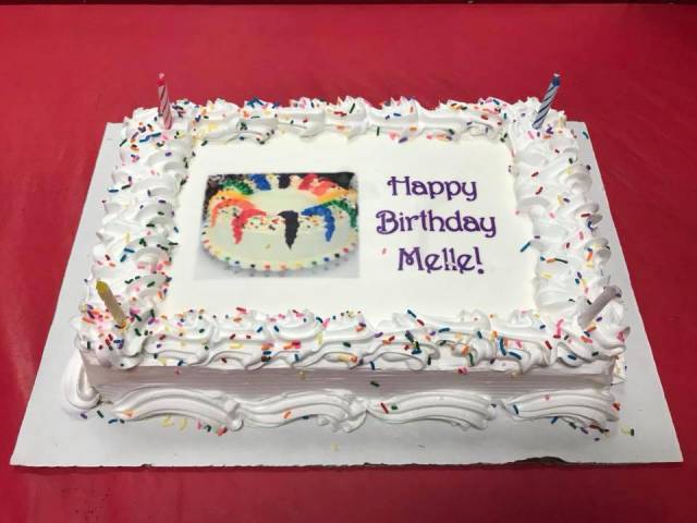 sugar cake - Happy Birthday Melle!