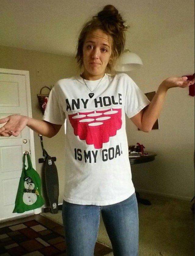 t shirt - Any Hole Ismy Goa