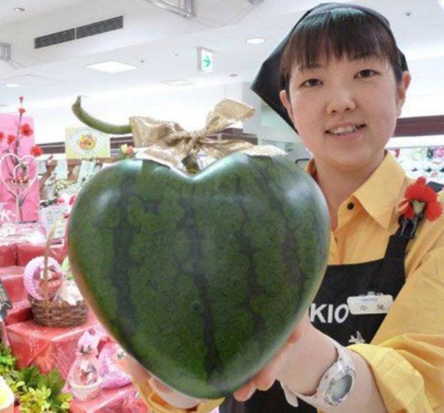 heart shape watermelon japan - Kio