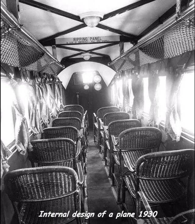 imperial airways - Ripping Panel Internal design of a plane 1930