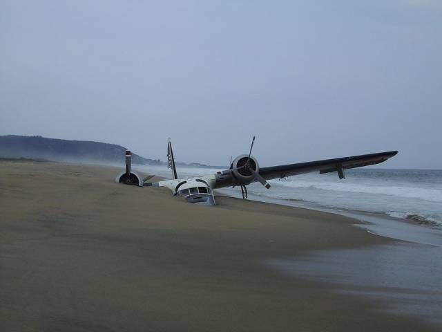 abandoned old planes