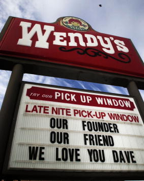Dave Thomas, the founder of Wendy’s, got his GED at age 61 because he didn’t want other people to see his success and be inspired to drop out of high school.