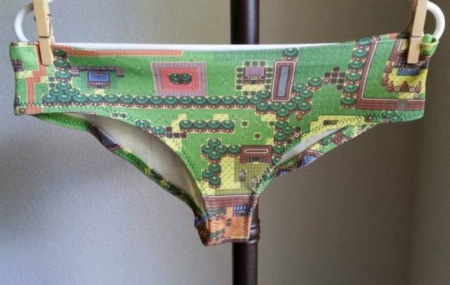 cool zelda map underwear