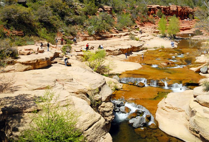 This is a beautiful place is Slide Rock State Park in Arizona.
