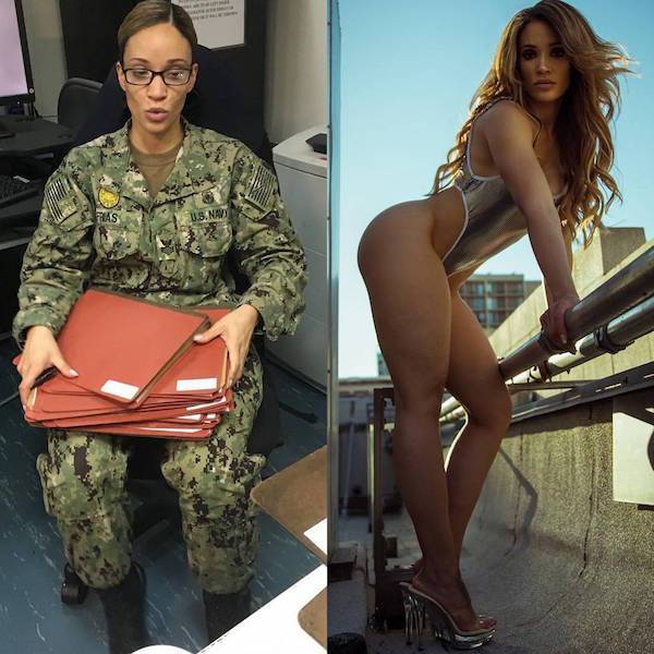 25 Woman Who Looking Great In and Out of Uniform