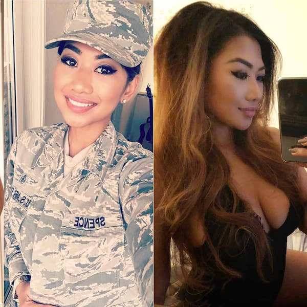 25 Woman Who Looking Great In and Out of Uniform