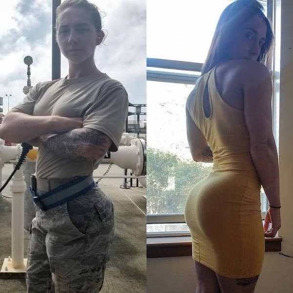 25 Woman Who Looking Great In and Out of Uniform