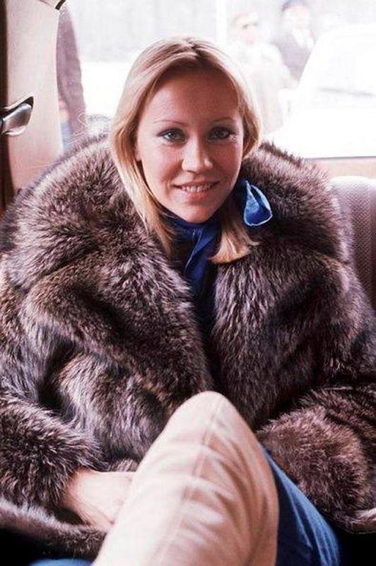 Agnetha Faltskog of the band ABBA 1960s.