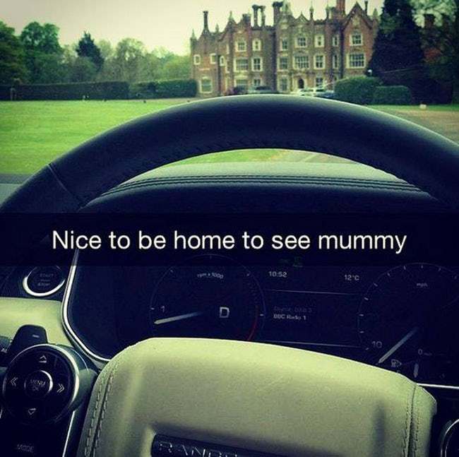 rich kids snapchatrich kids snapchats - Ini Arbud Old Nice to be home to see mummy