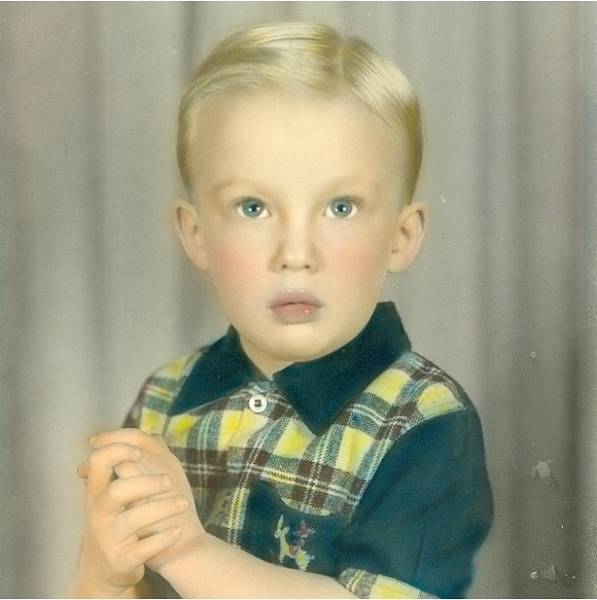 Donald Trump in his childhood