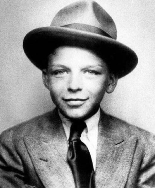7-year-old Frank Sinatra
