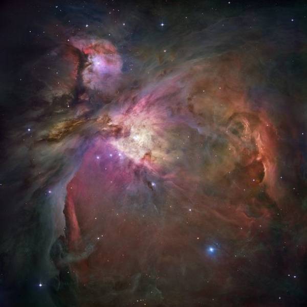 Orion Nebula-As the closest star forming region to Earth, the Orion Nebula is 24 light years in diameter and 1,500 light years from Earth. It’s actually visible to the naked eye if you look in the direction of the Orion constellation.