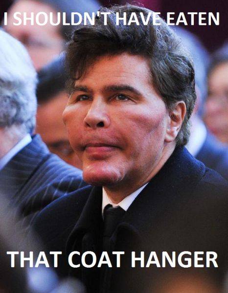 memes - bogdanov twins - I Shouldn'T Have Eaten That Coat Hanger