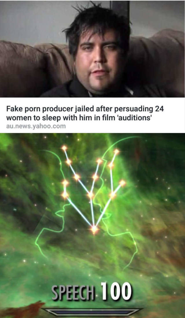 memes - alabama level 100 - Fake porn producer jailed after persuading 24 women to sleep with him in film 'auditions' au.news.yahoo.com Speech 100