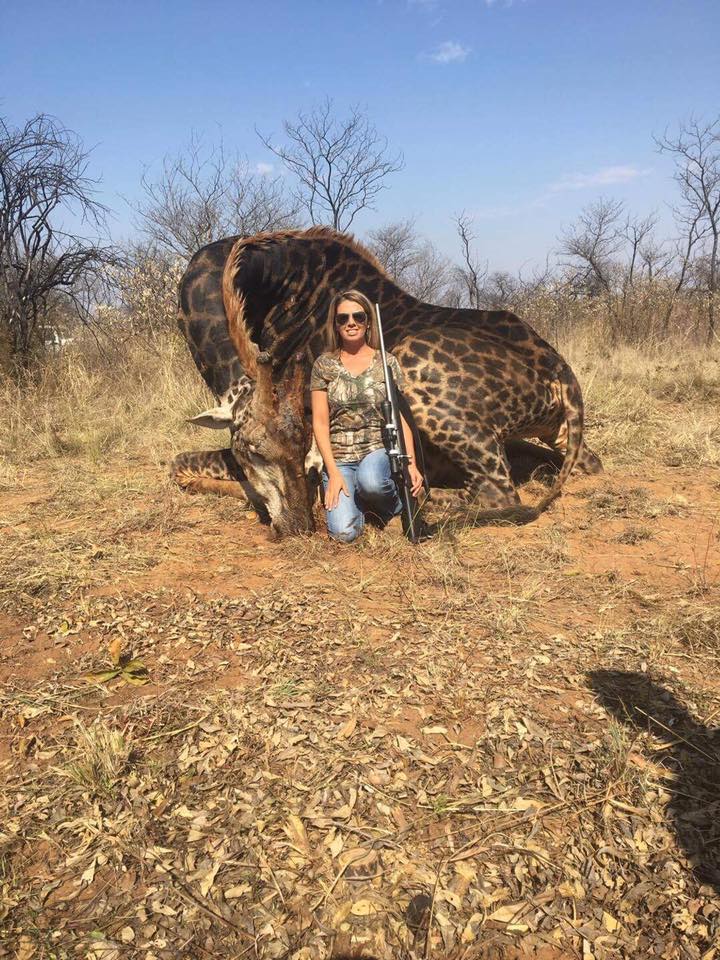 Other social media users soon flocked to call Talley out for her heartless actions.

"Their brutality knows no boundaries," wrote one commenter.

"This is horrific," said another. "1st. Why and how are we (#africans) allowing this? 2nd. If you pride yourself at killing animals.... how about a really fast and powerful one. A girafe ? That’s so cruel. So so cruel. [sic]"