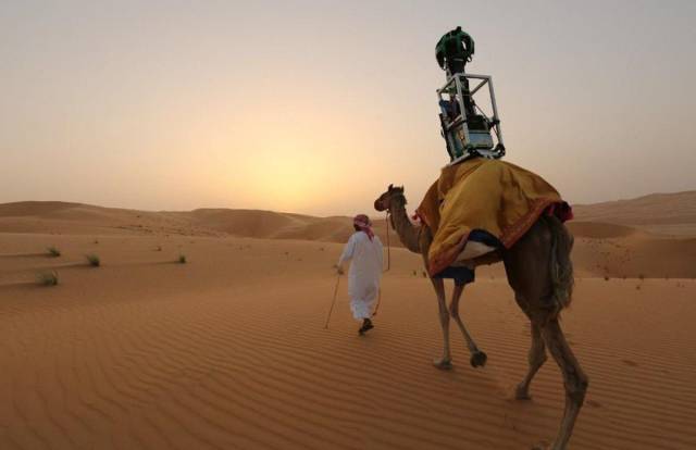 google street view camel
