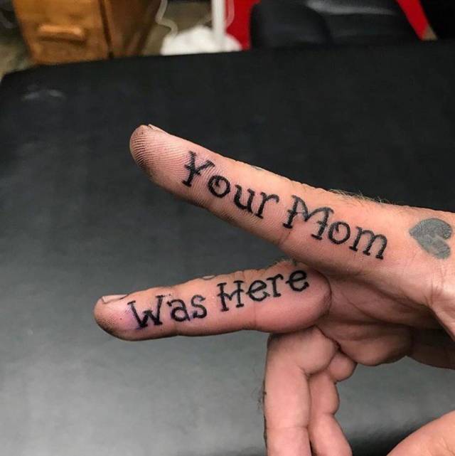 tattoo - Your Mom Was Mere