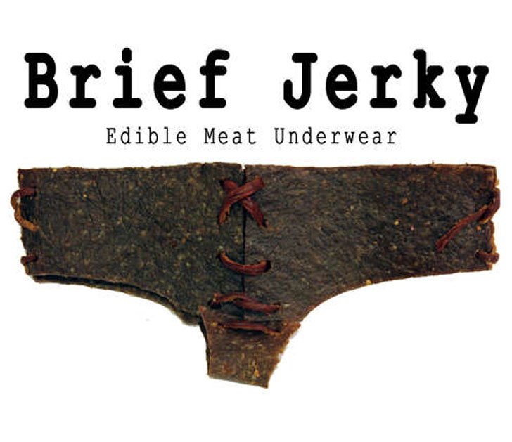 worst valentine's day gifts - Brief Jerky Edible Meat Underwear